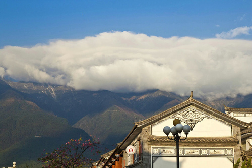 苍山一景