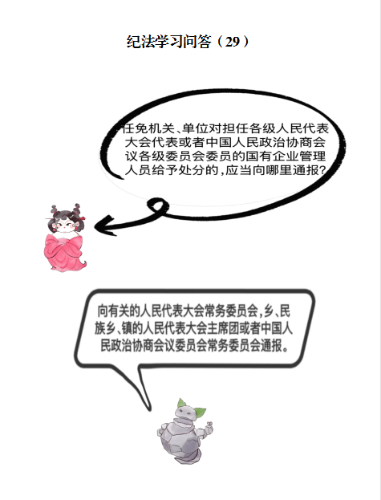 纪法学习问答（29）
